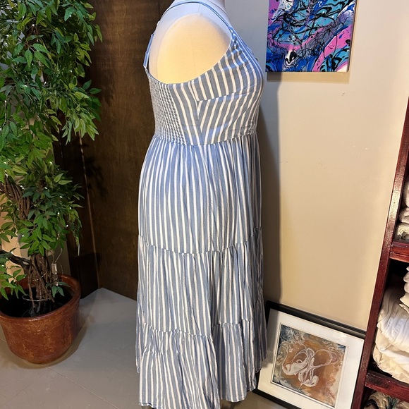 Striped Old Navy Ruffle Dress XL - Picture 7 of 15